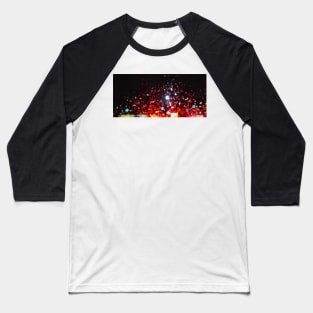 Blurred Shaken Lights Baseball T-Shirt